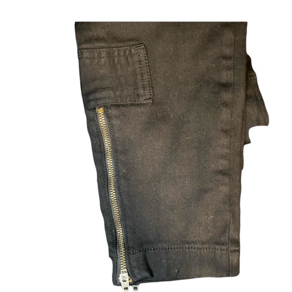 NWT Vince Wash Black Ankle Zip Skinny Jeans - Size 26 - Picture 7 of 7